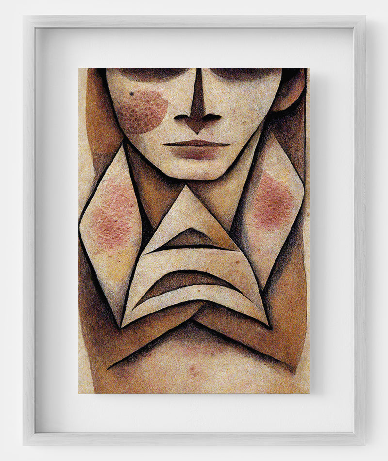 Medically-Inspired Art - Celebrate the science and beauty of dermatology with this skin histology artwork, perfect for dermatology clinics and decor enthusiasts.