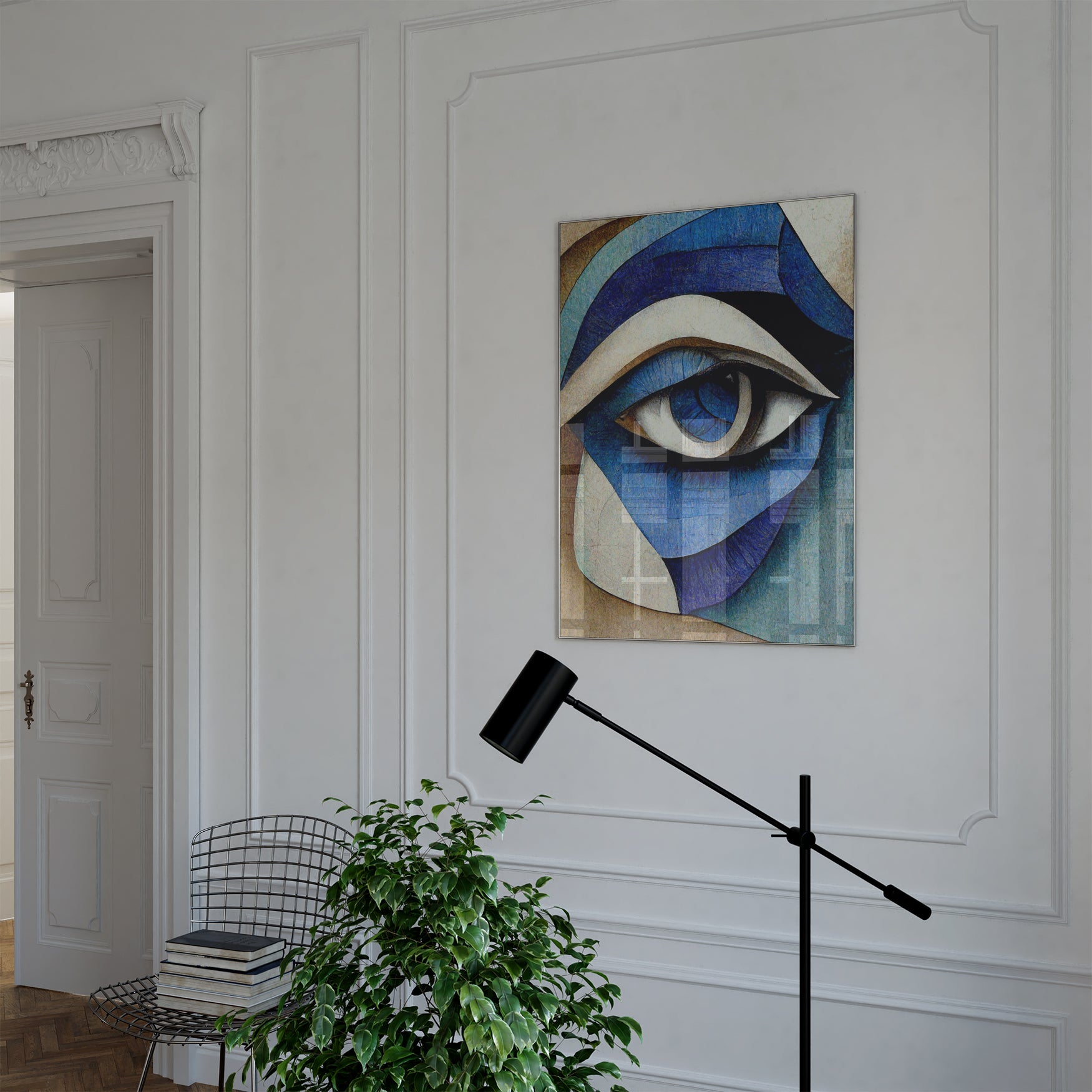 Iris Art Poster - Ophthalmology Clinic Decor