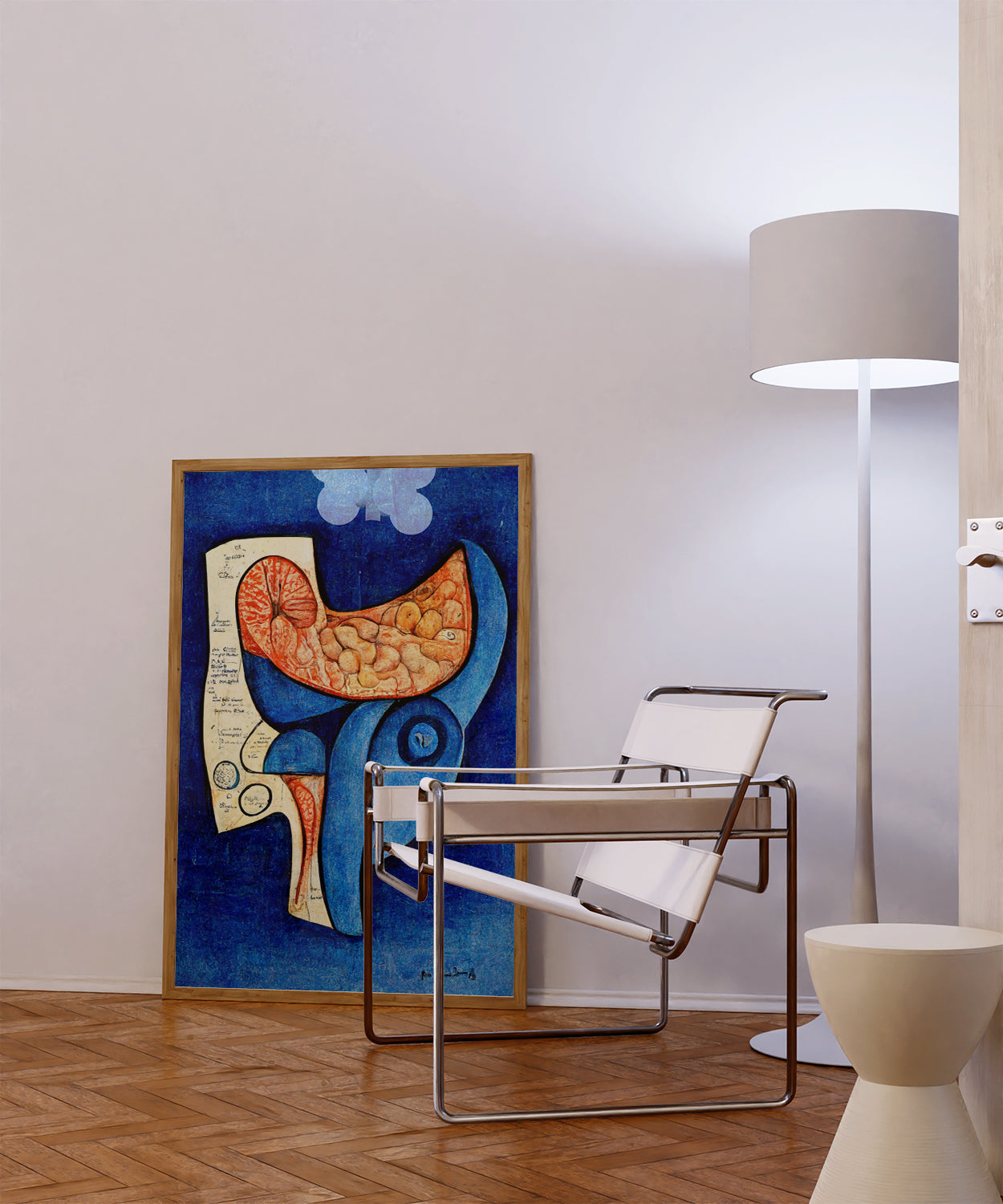 Endocrinology Art Prints - Abstract depictions of hormonal glands and systems, blending science and art.
