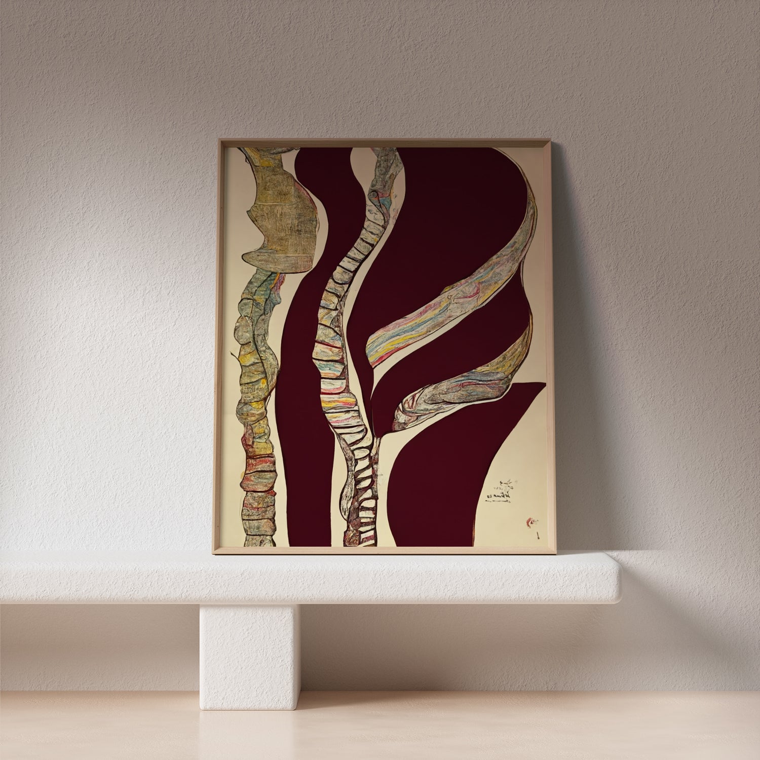Spine anatomy Cubsim style art