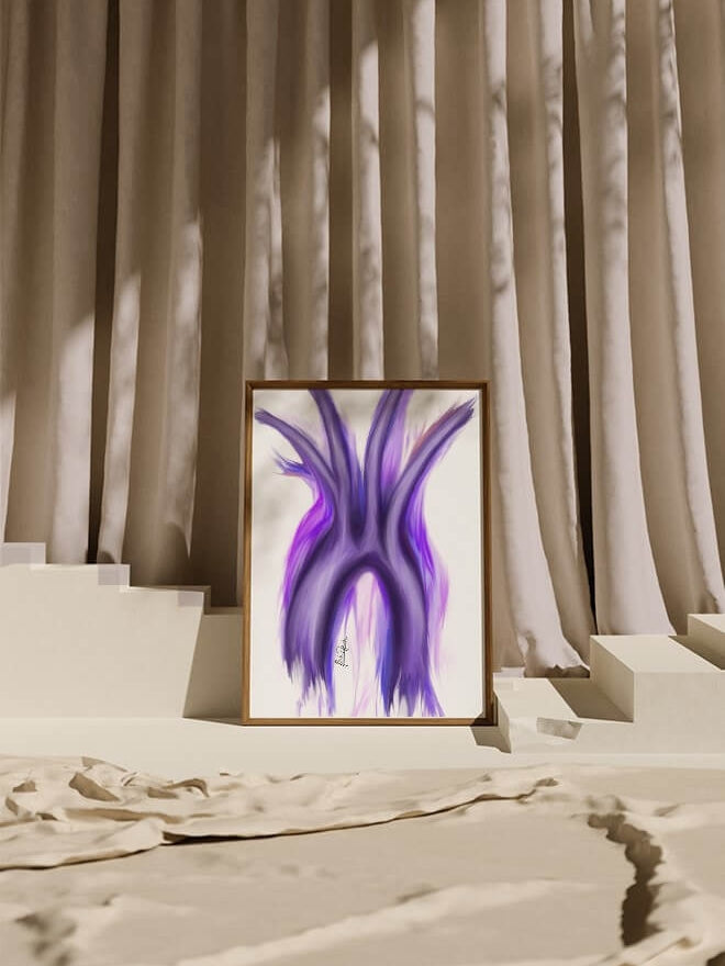 aorta abstract anatomy art print-surgery art-aorta radiology-cardiothoracic surgeon cardiologist vascular surgeon gift - vessels cardiology