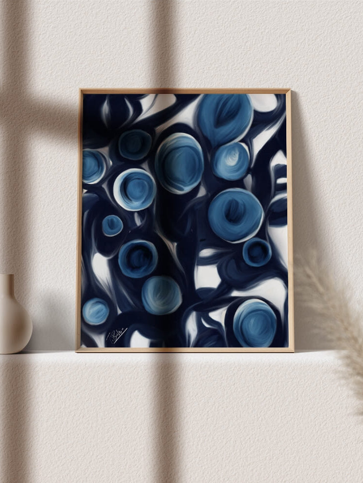 Blood cells art