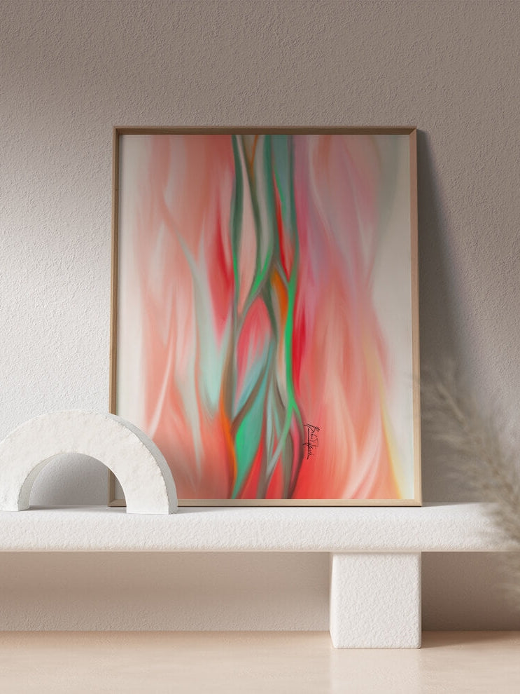 Abstract brachial plexus art print –nerve anatomical art- Orthopedic surgeon Plastic surgeon Neurosurgeon gift-Hand anatomy art