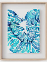 Abstract cerebellum anatomy art print- neurologist neuroscientist neurosurgeon gift-Brain art-Neurology art-Neurosurgery art-Brain painting