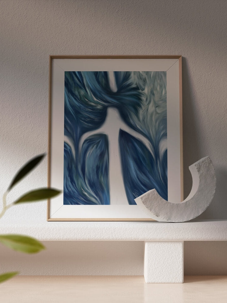 Foramen ovale-fetus heart art