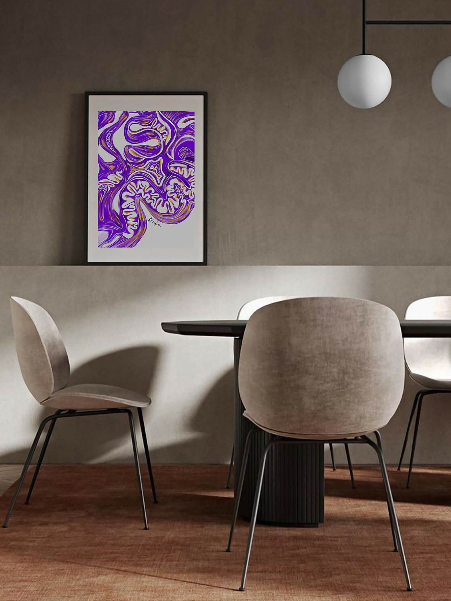 Intestines abstract anatomy art print- gastrointestinal anatomy wall art-gastroenterologist general surgeon trauma surgeon gift-medical art