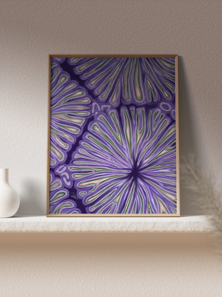 Hepatocytes histology art
