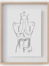 Colon Printable line art -digital medical art-General surgeon gift-gastroenterologist gift-downloadable anatomy art-Medical graduation gift