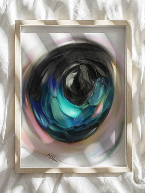 Iris eye anatomy art print –optometrist ophthalmologist gift- abstract anatomy eyeball art-optometry art-ophthalmology art- eye painting