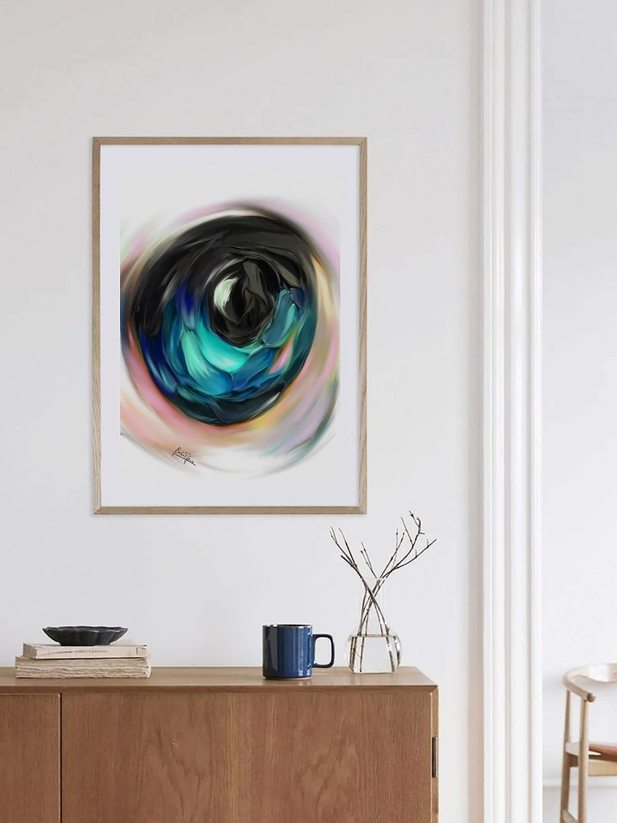 Iris eye anatomy art print –optometrist ophthalmologist gift- abstract anatomy eyeball art-optometry art-ophthalmology art- eye painting