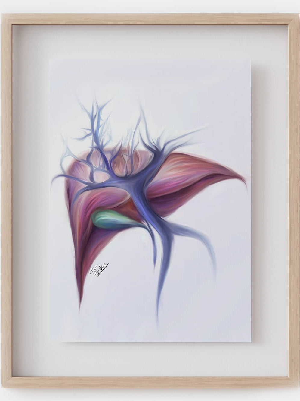 Liver anatomy art
