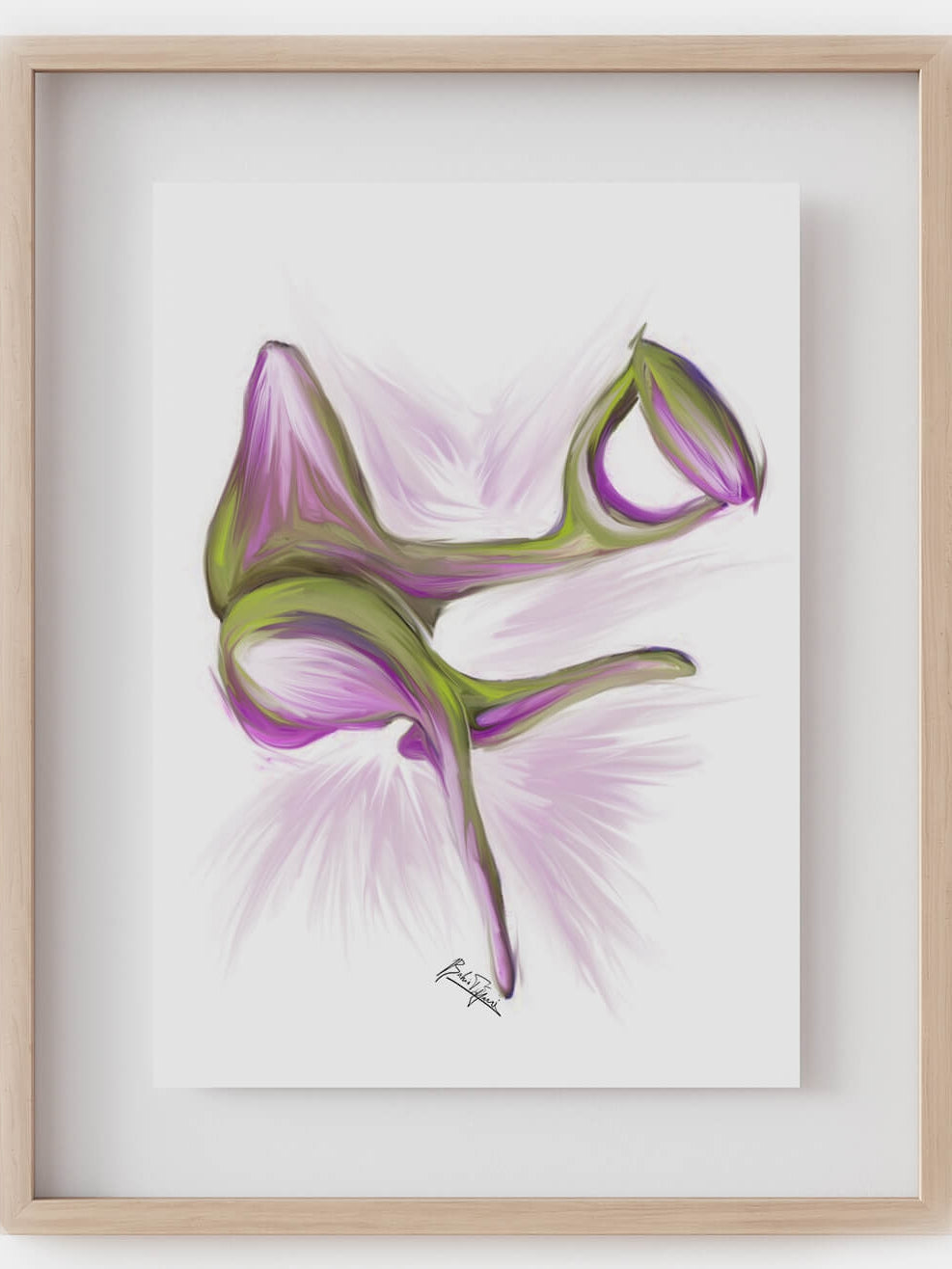Abstract middle ear art- ossicles anatomy art-audiology art- ENT office decor-Otolaryngologist gift