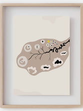 Ovary histology art print-obstetrics art-histological section-Gynecologist Obstetrician gift-Ovaries at-Uterus art-Pregnancy gift