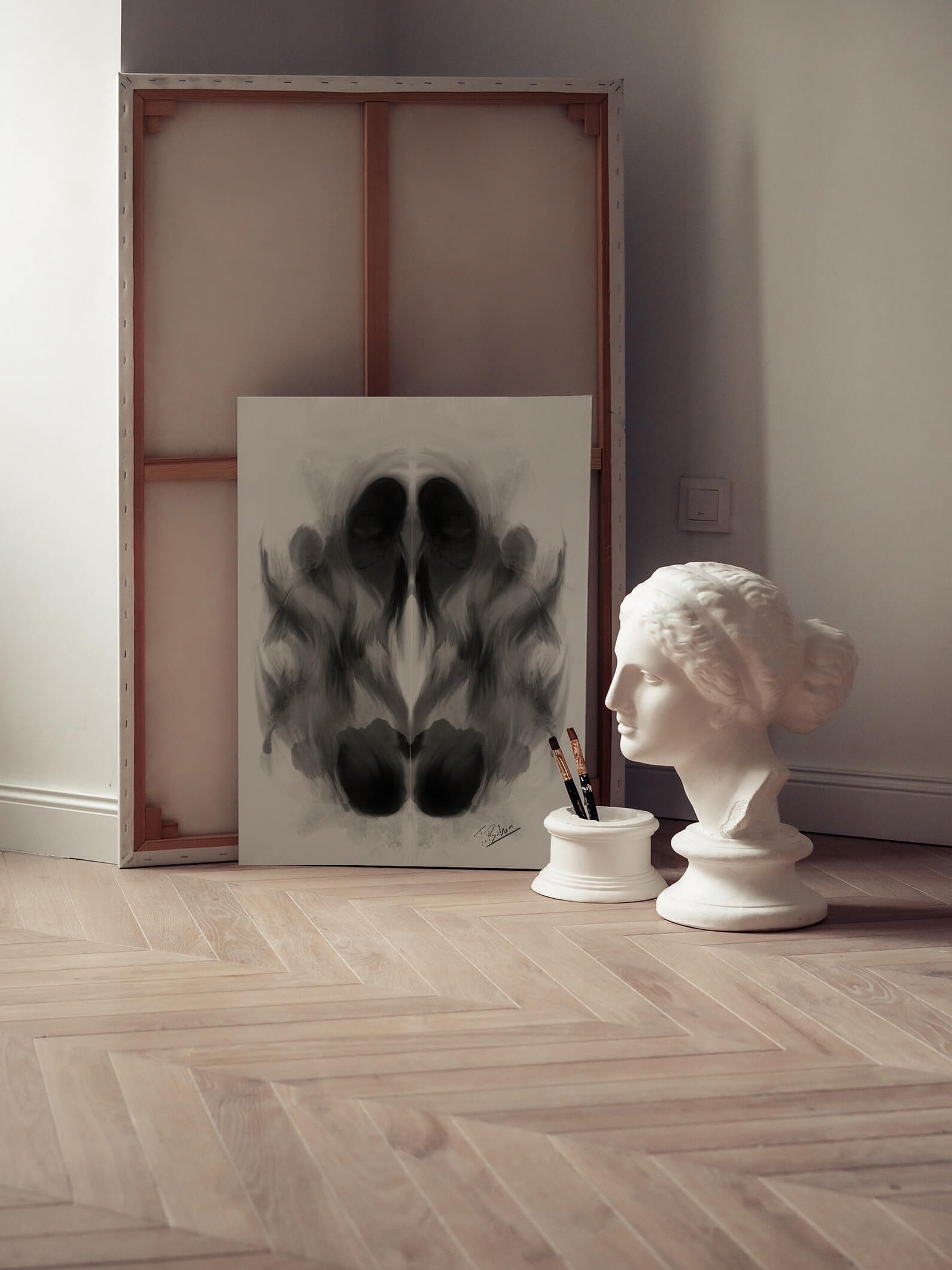 Rorschach abstract art