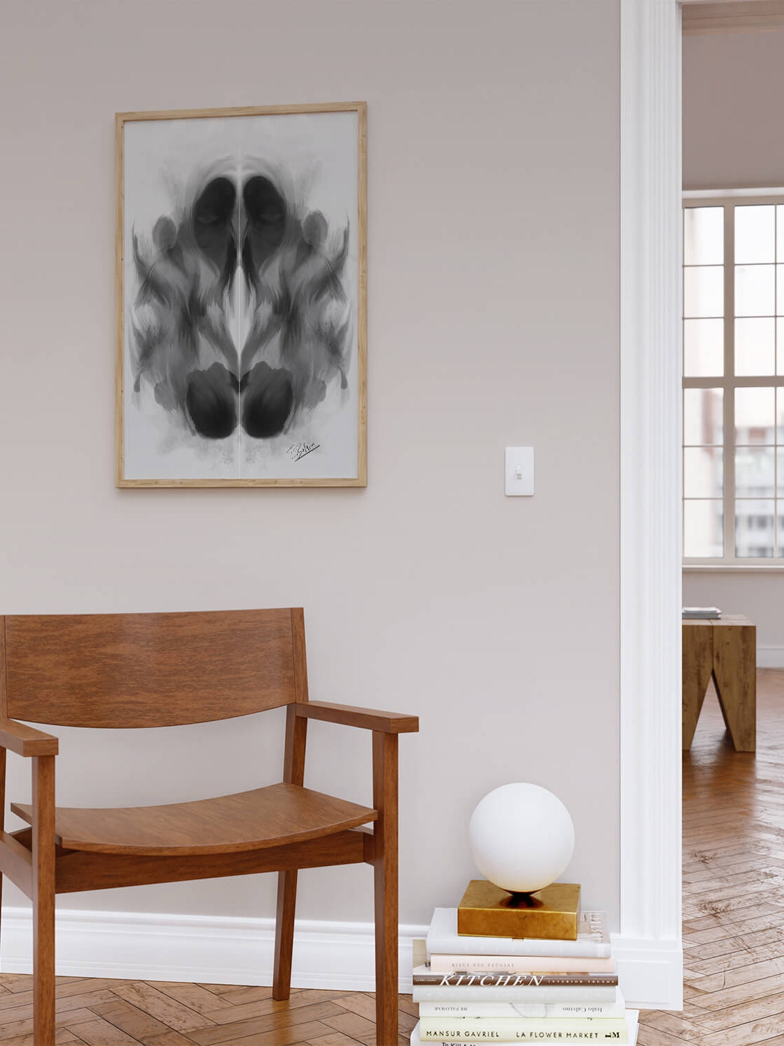 Rorschach abstract art