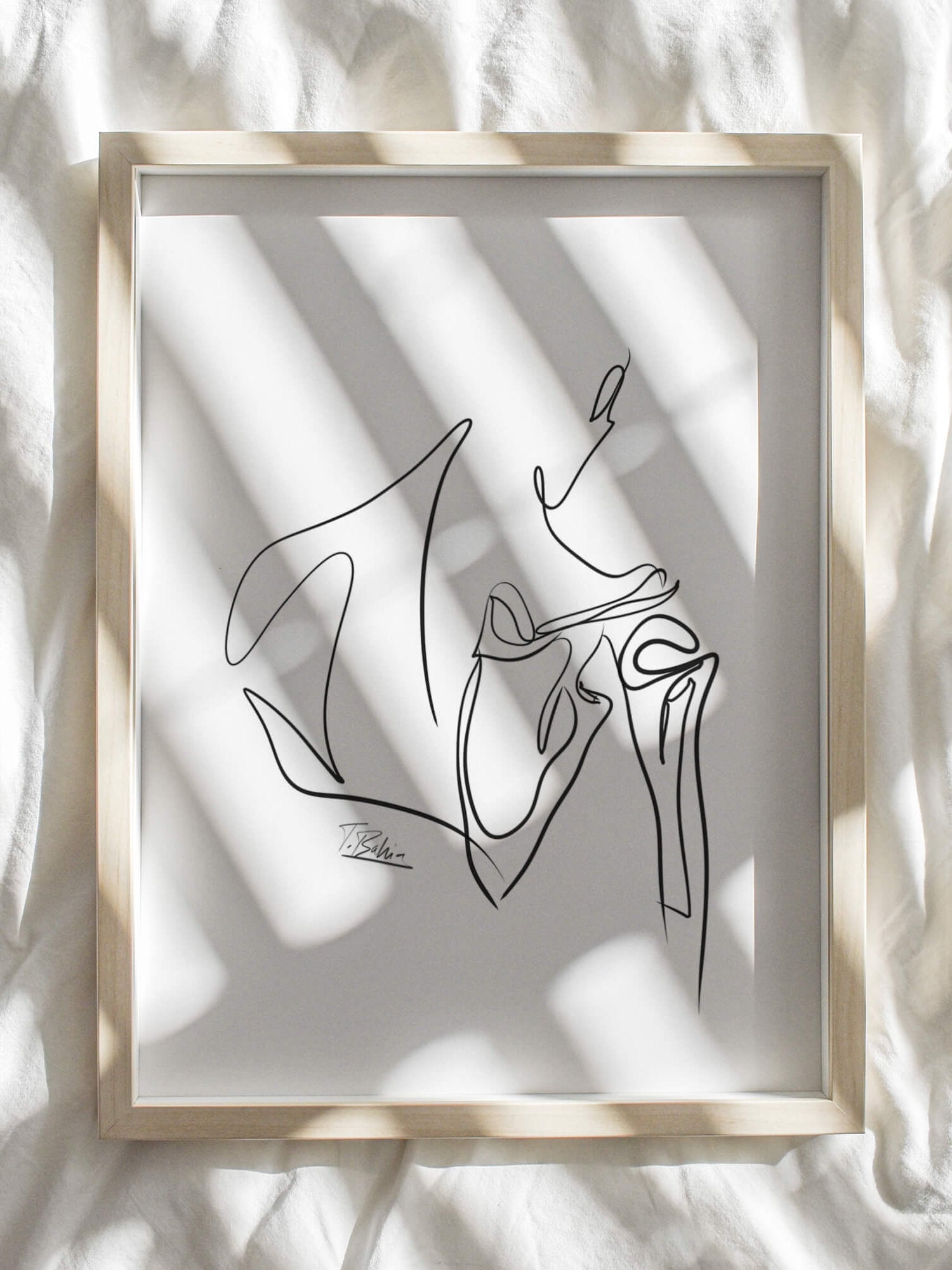 Bone Anatomy Printable line art- Orthopedist gift-Chiropractic gift-Scapula line art-downloadable anatomy art-digital medical art