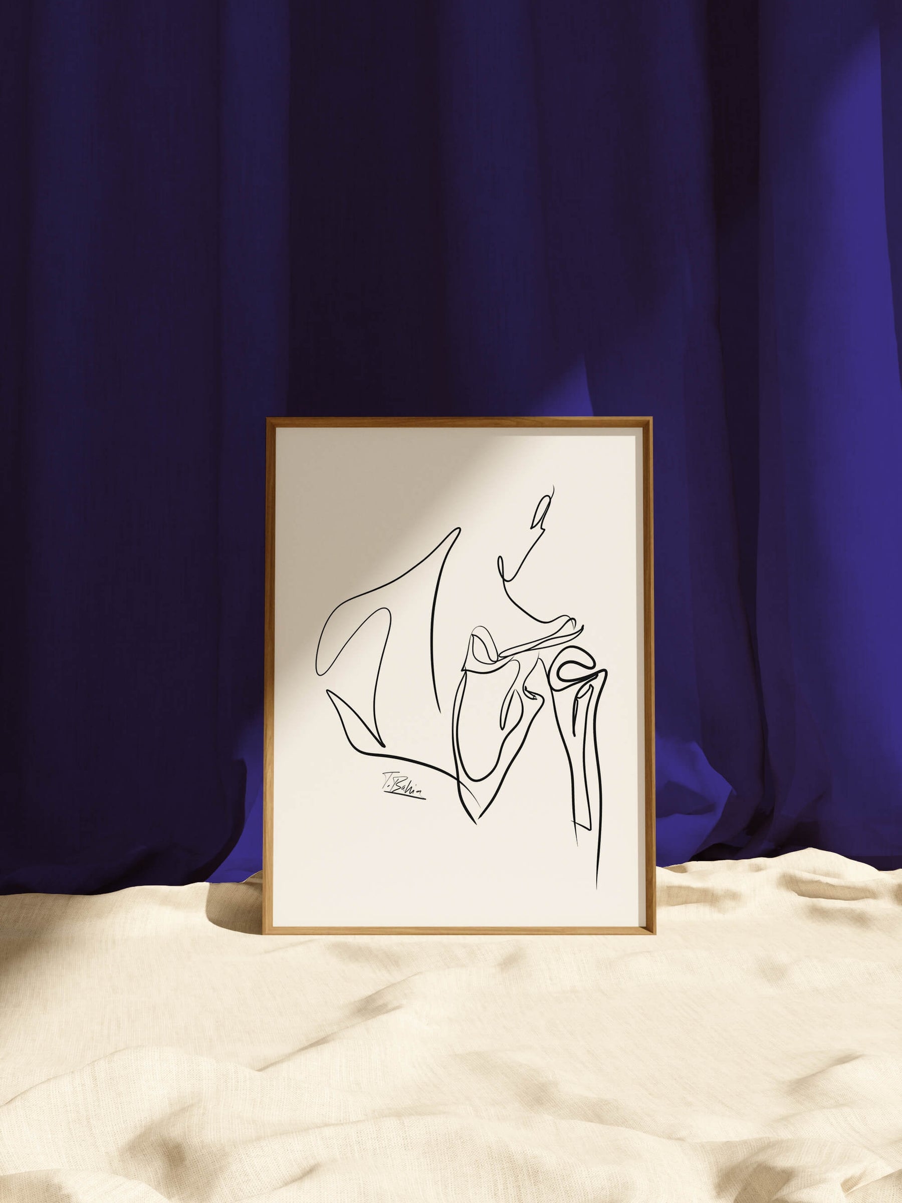 Scapula line art