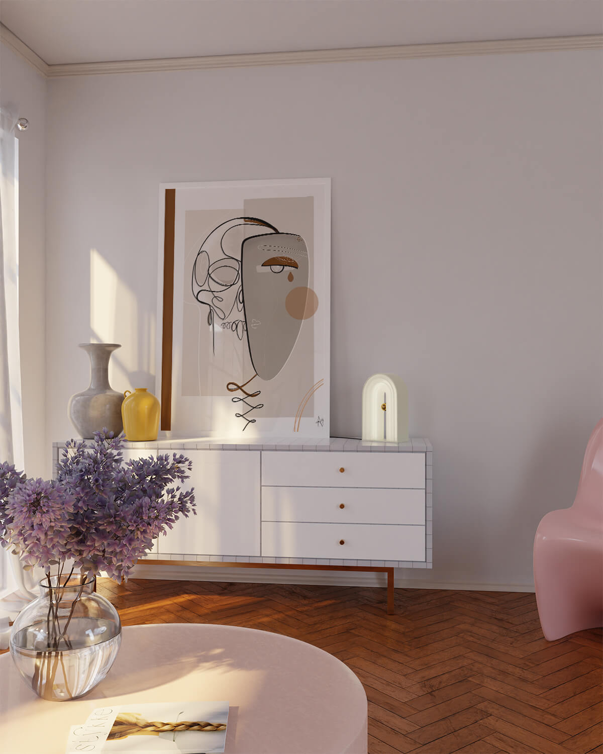 Skull contemporary art