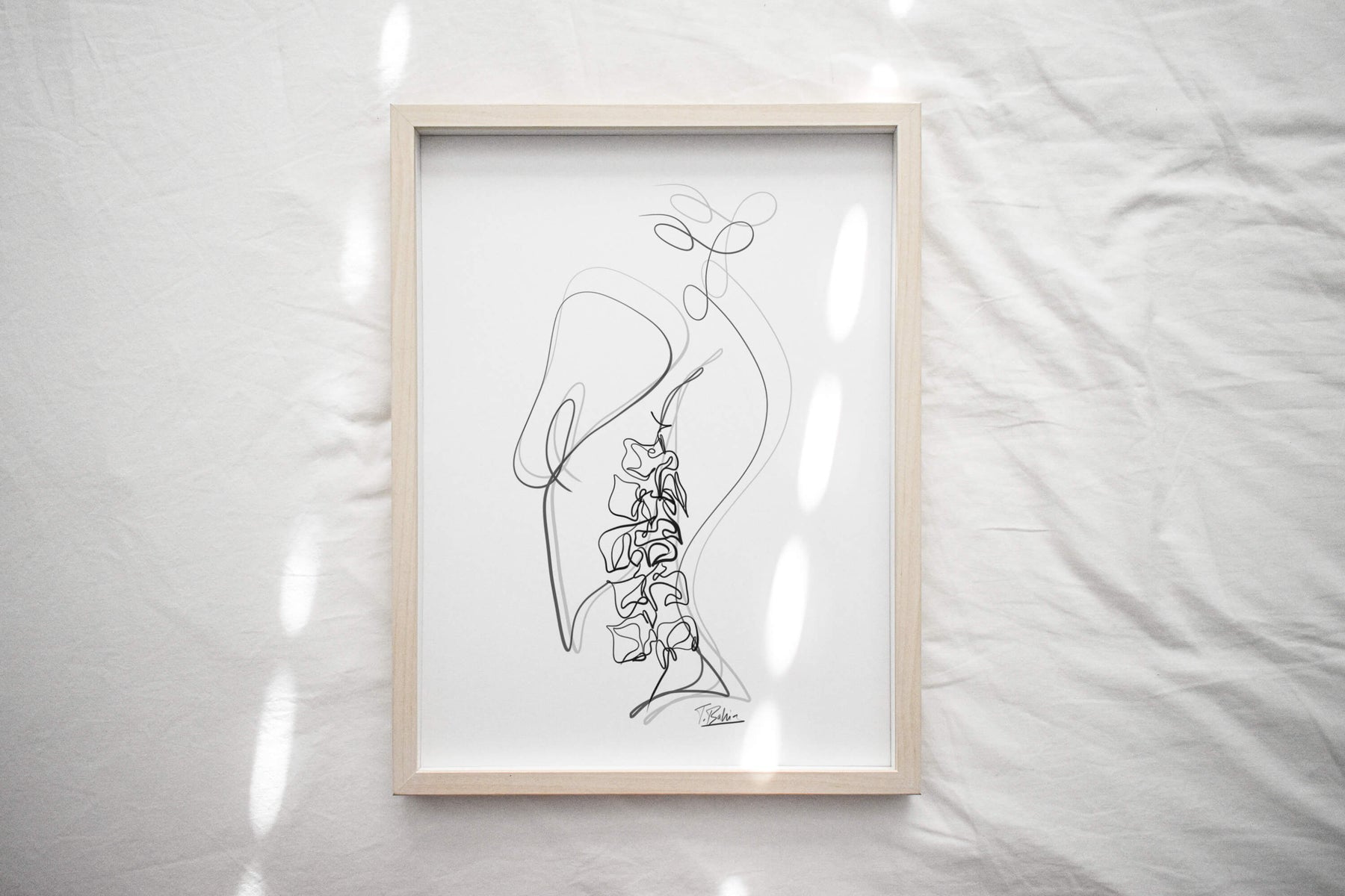 Spine Printable line art-Orthopedist gift-Chiropractic gift-Spine art-downloadable anatomy art-digital medical art-Medical graduation gift