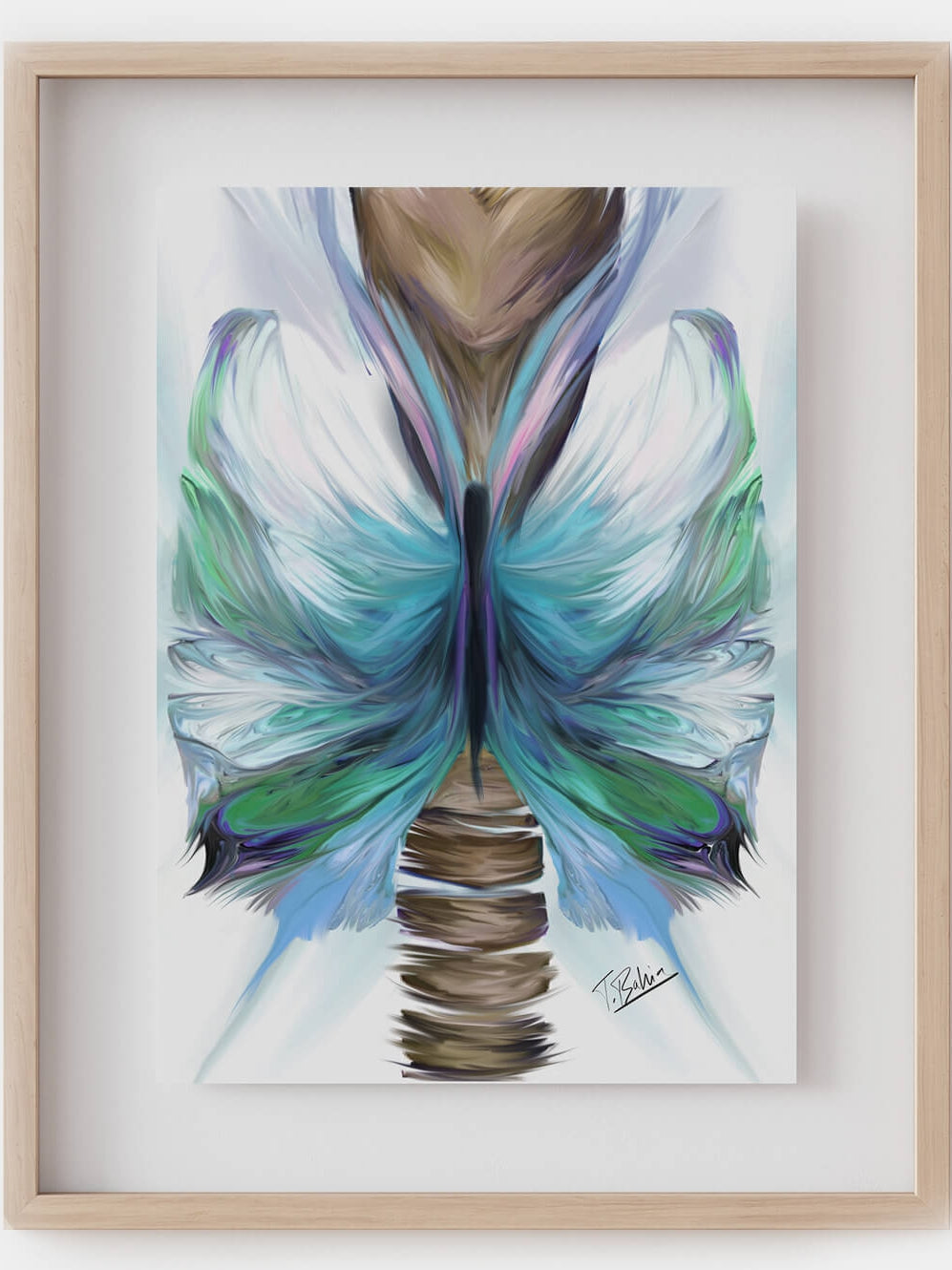 Thyroid abstract art