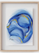 Abstract uterus anatomy art print-Ovaries anatomy art– Female reproductive system art-OBGYN gift- Gynecologist Obstetrician gift-Medical art