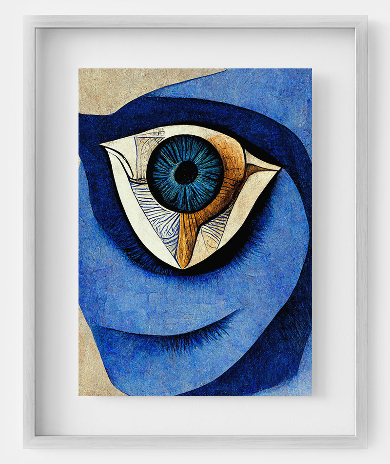 Medical Artwork - Eye Clinic Wall Art Featuring Iris Anatomy