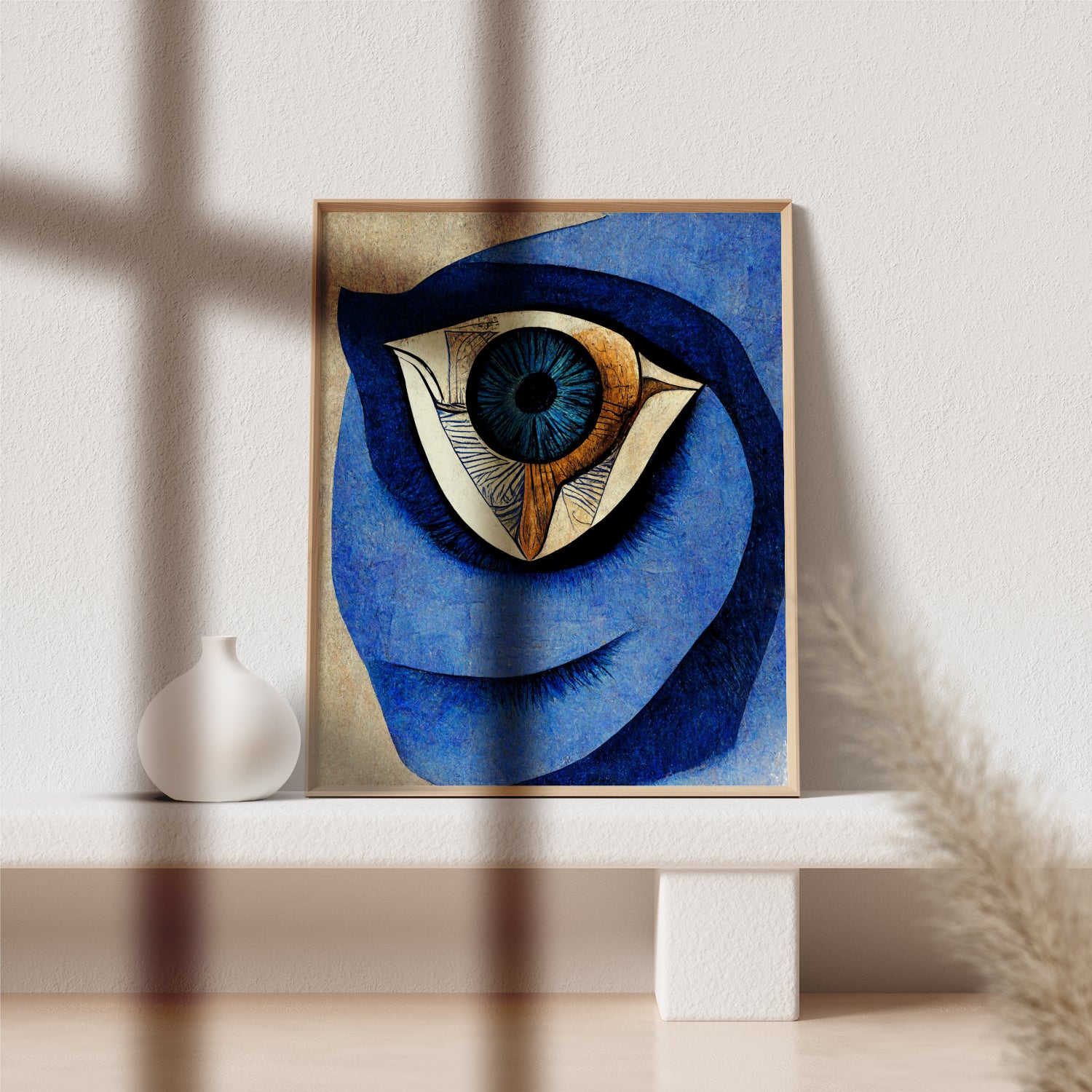 Medical Artwork - Eye Clinic Wall Art Featuring Iris Anatomy