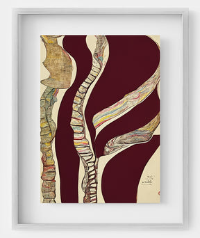 Spine anatomy Cubsim style art