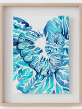 Abstract cerebellum anatomy art print- neurologist neuroscientist neurosurgeon gift-Brain art-Neurology art-Neurosurgery art-Brain painting