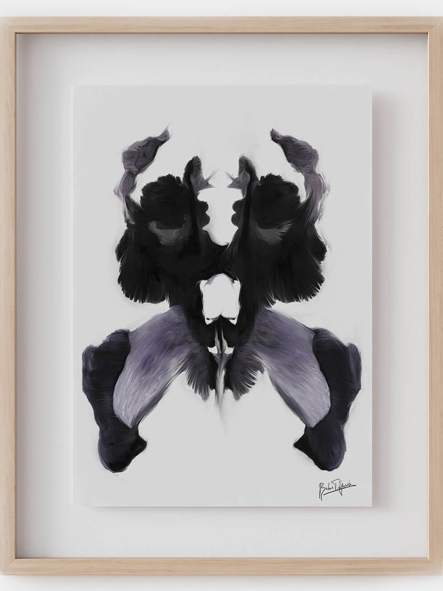 Rorschach test art | psychology artwork