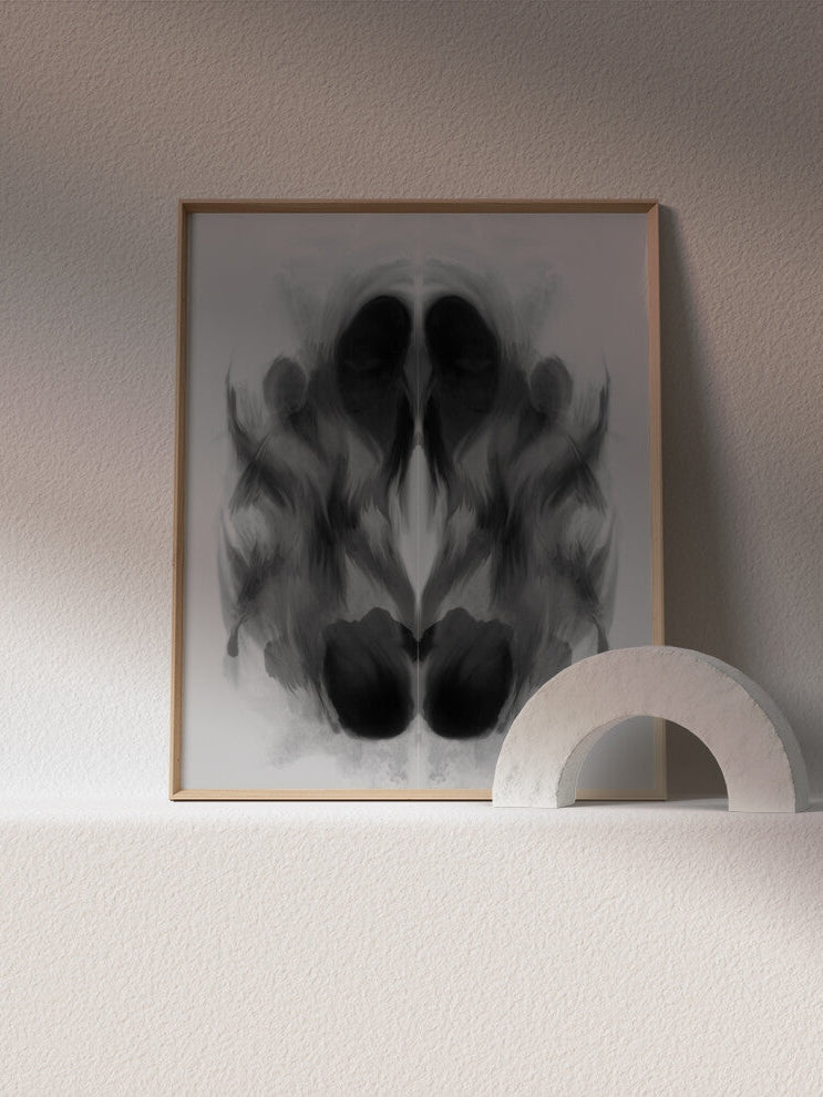 Rorschach abstract art